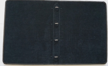 Verkündigungsmappe, Ringbuch, schwarz